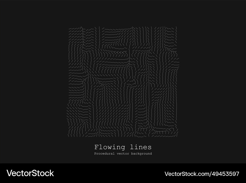 Abstract line matrix pattern noise flow dynamic Abstract line matrix pattern noise flow dynamic vector image