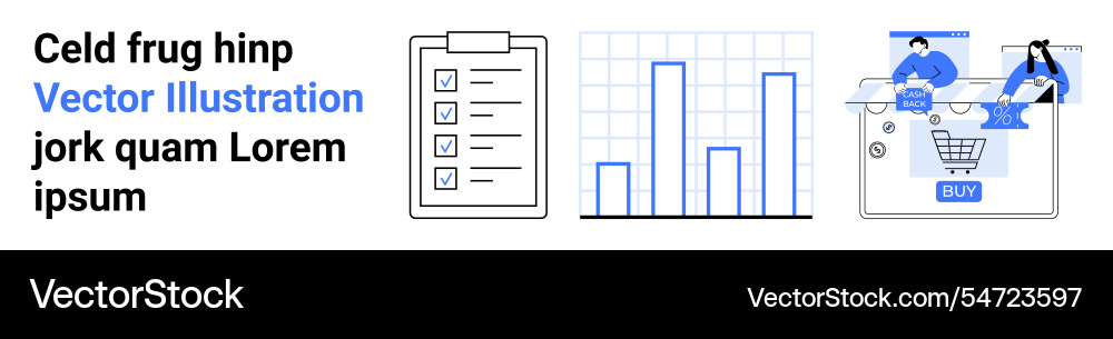 Efficient teams collaborating tracking progress Efficient teams collaborating tracking progress vector image