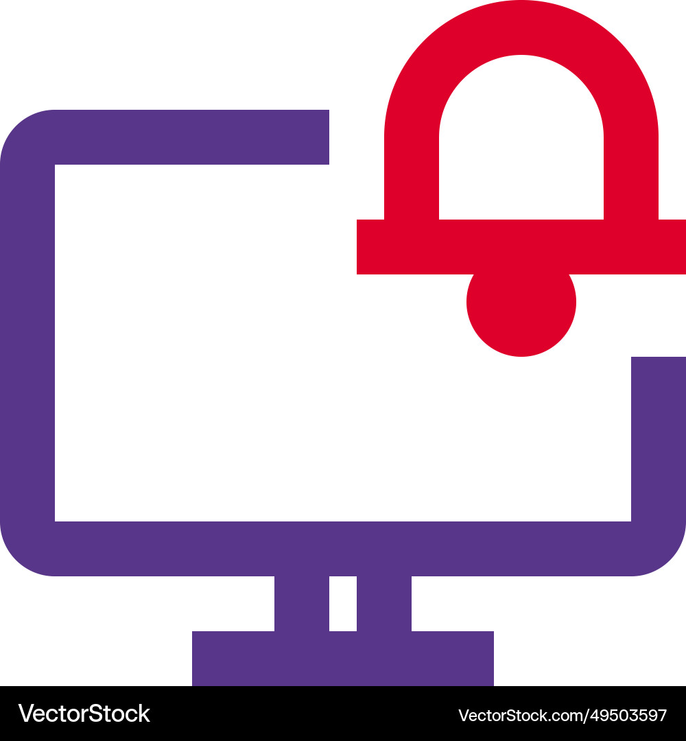 Informative notification popups keep users updated Vector Image