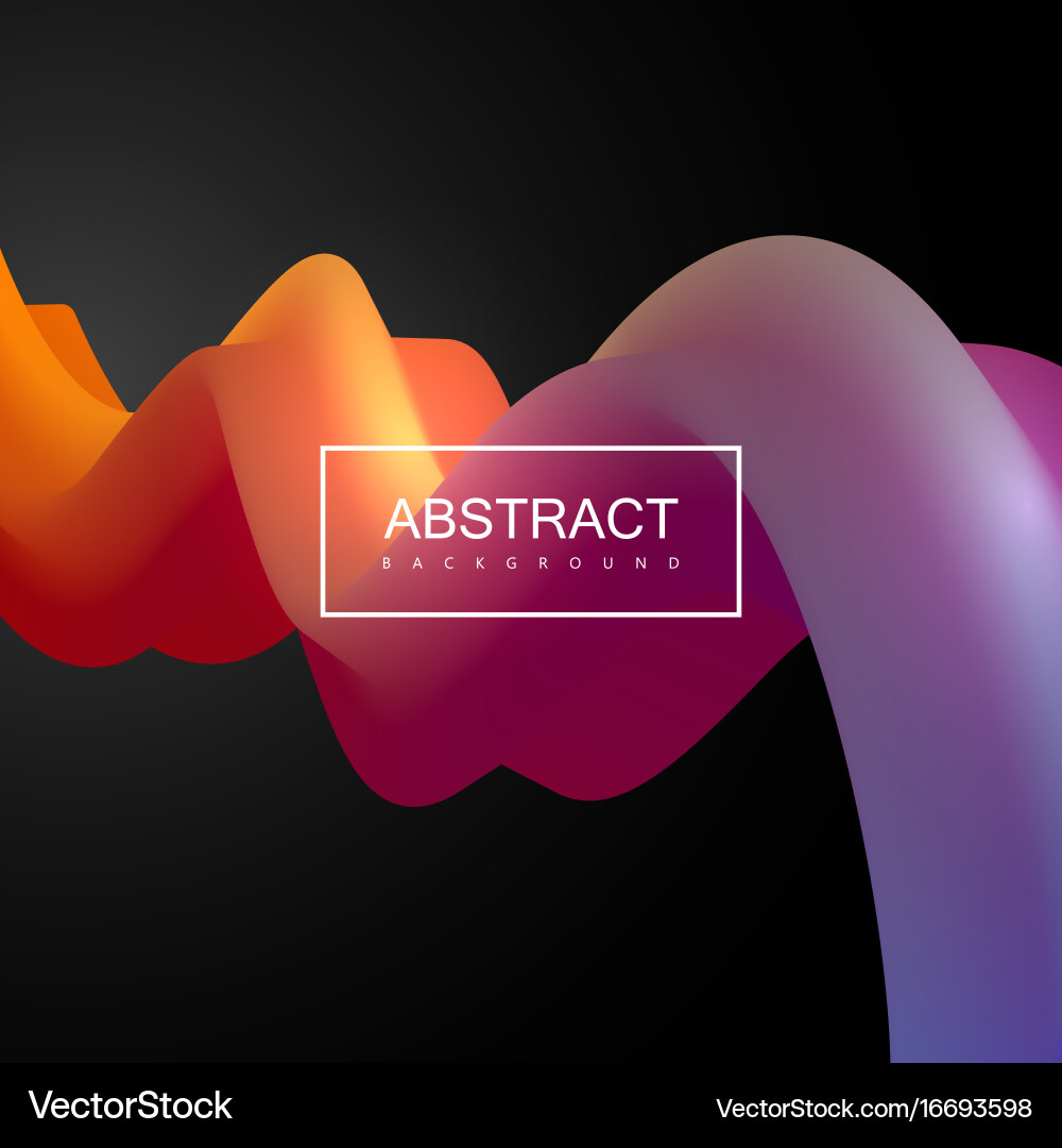 Abstract Fluid Gradient Background vector image