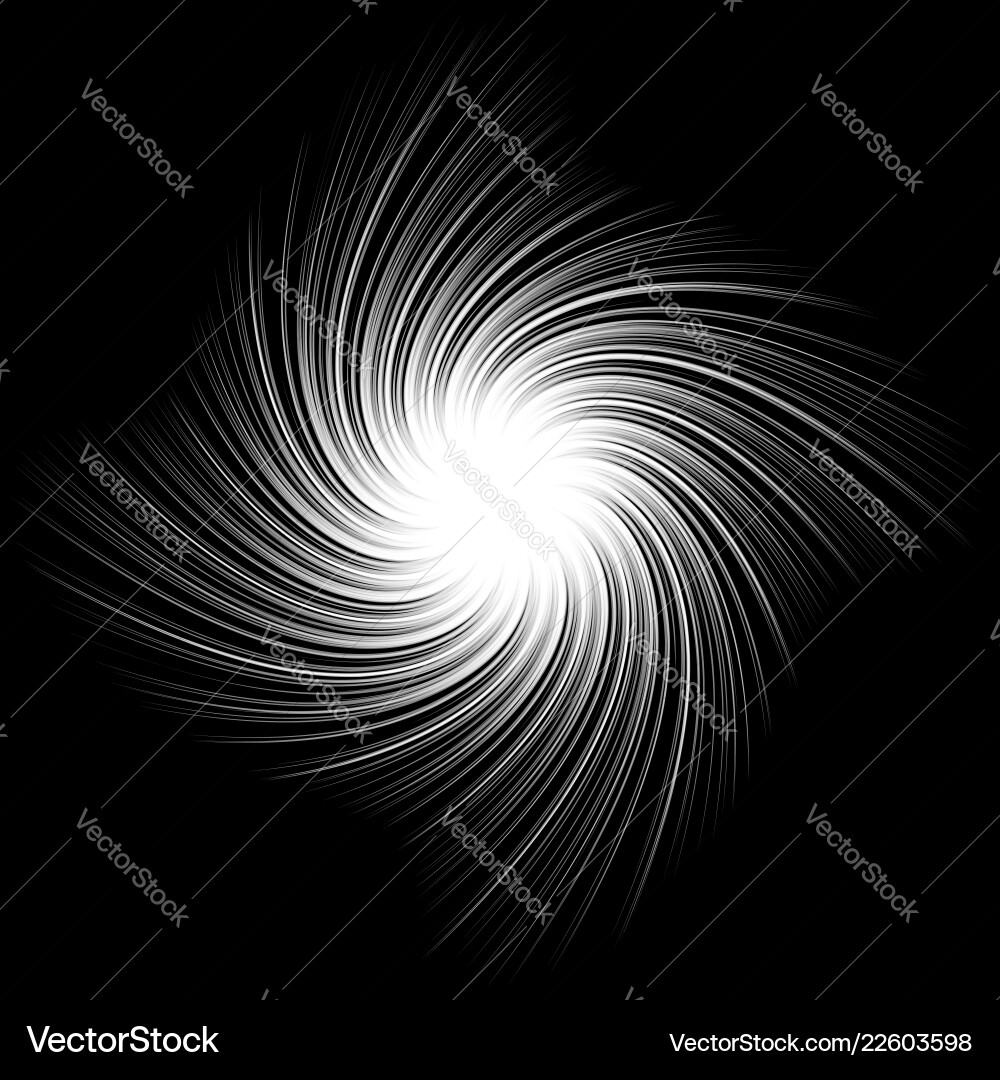 Abstract spiky shape with rotating distortion Abstract spiky shape with rotating distortion vector image