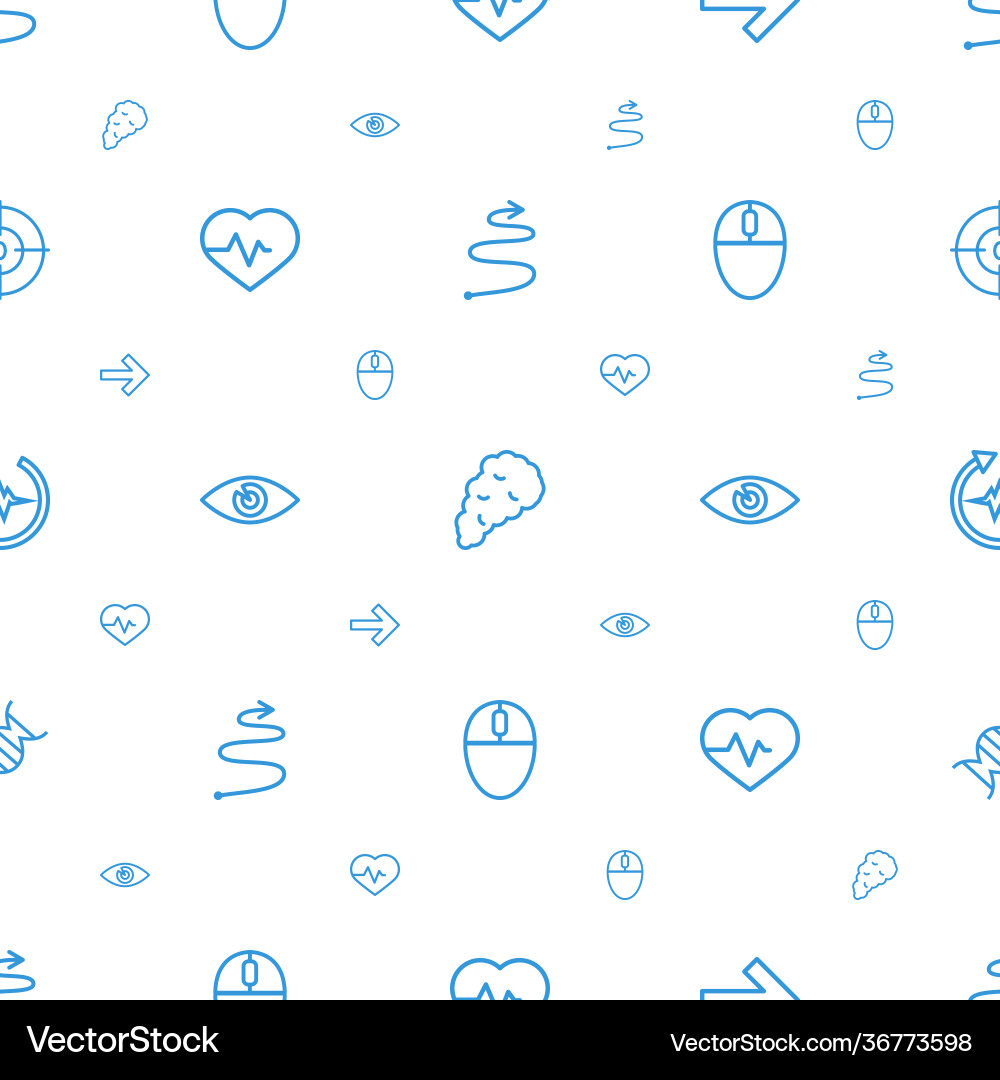 Curve icons pattern seamless white background Curve icons pattern seamless white background Vector Image
