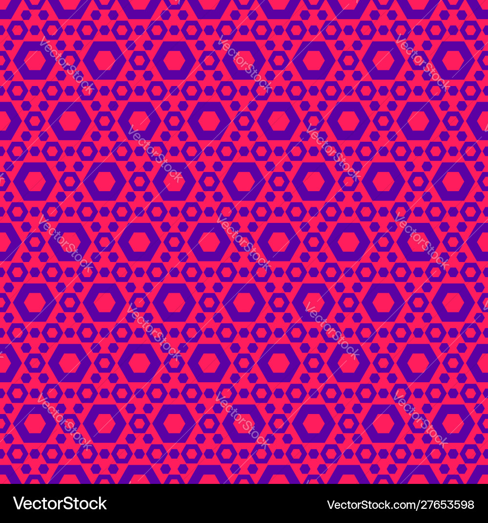 Geometric simple colorful seamless pattern vector image