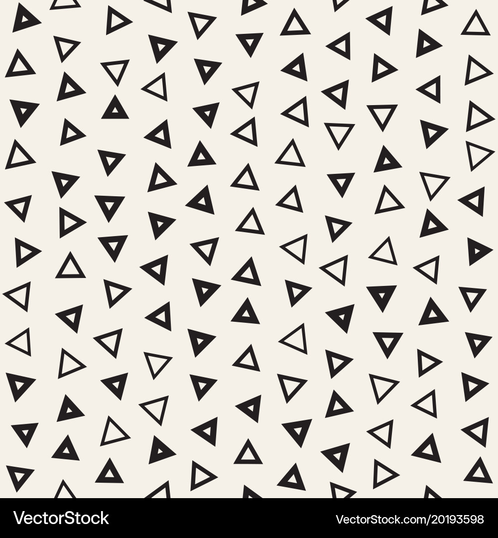 Seamless chaotic patterns randomly scattered vector image