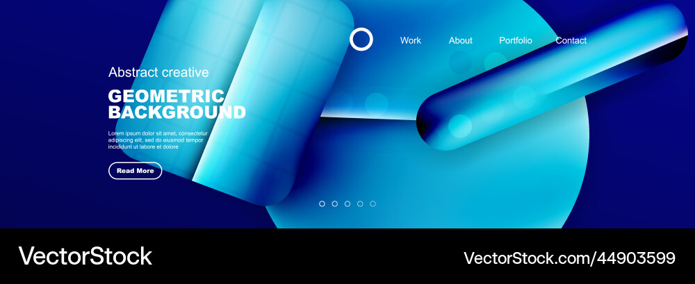 Abstract background for your landing page design Abstract background for your landing page design vector image
