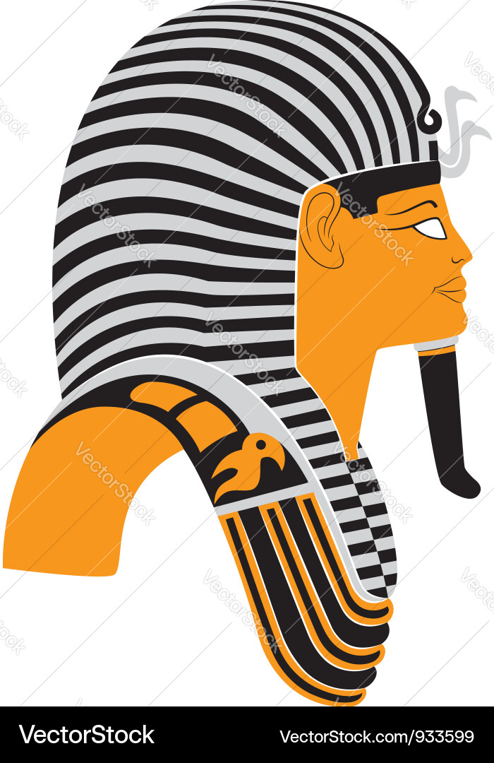 Tutankhamun's Mummy Mask vector image