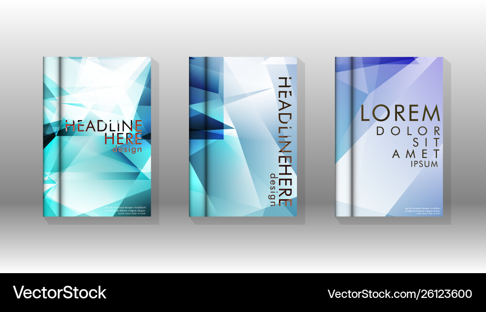 Abstract Triangular Background vector image