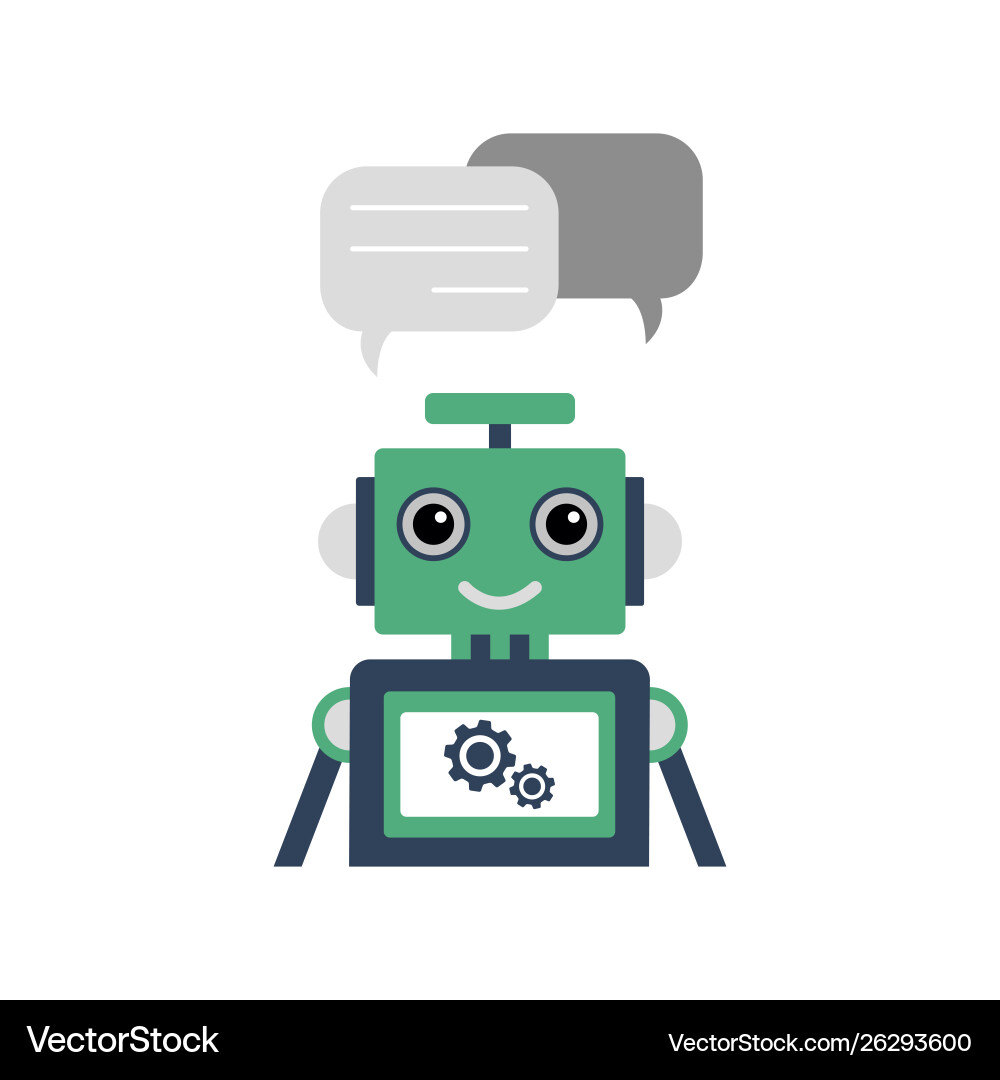 Modern Chatbot Interface Vector Image