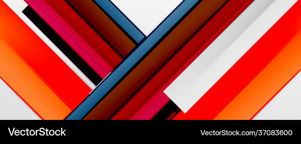 Multicolored lines background design template Multicolored lines background design template vector image