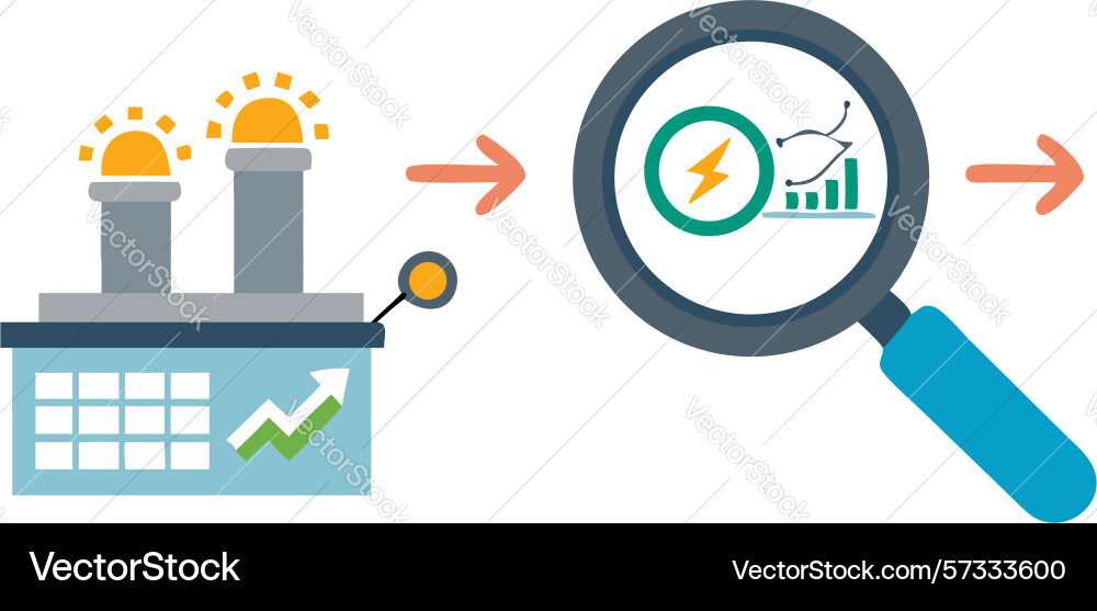 Production process optimization design generative vector image