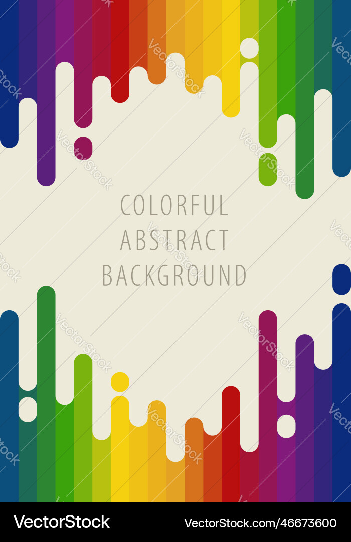 Rainbow gradient vertical line background pattern Rainbow gradient vertical line background pattern vector image