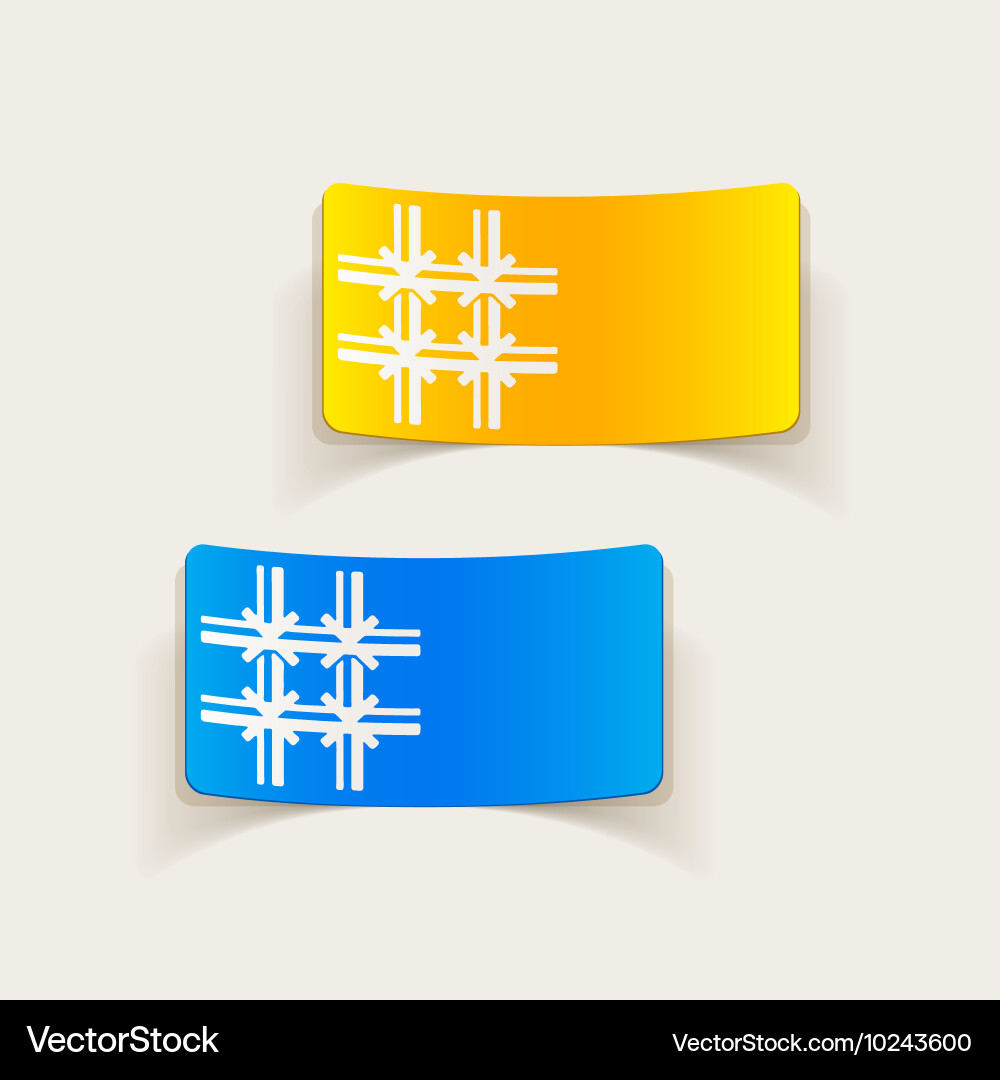 Realistic design element prison Vector Image