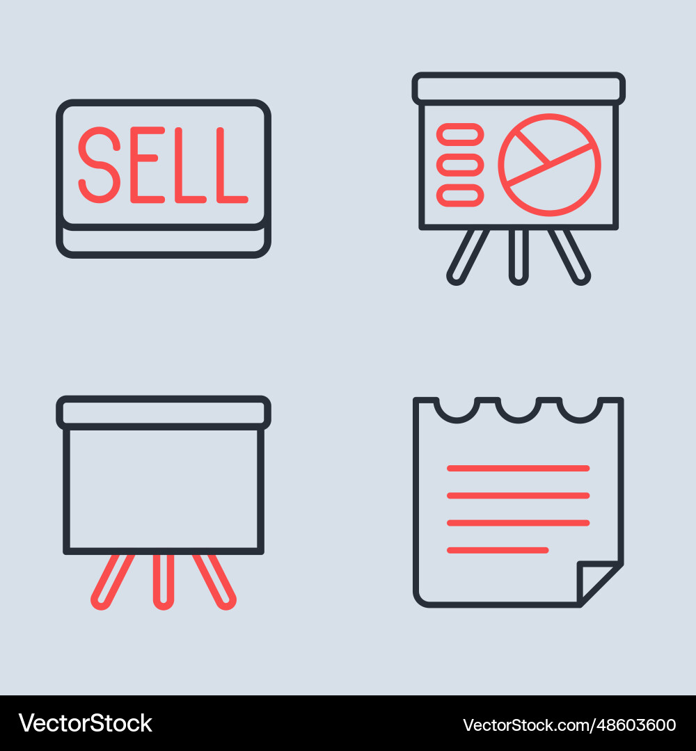 Set line board with graph chalkboard notebook Set line board with graph chalkboard notebook vector image