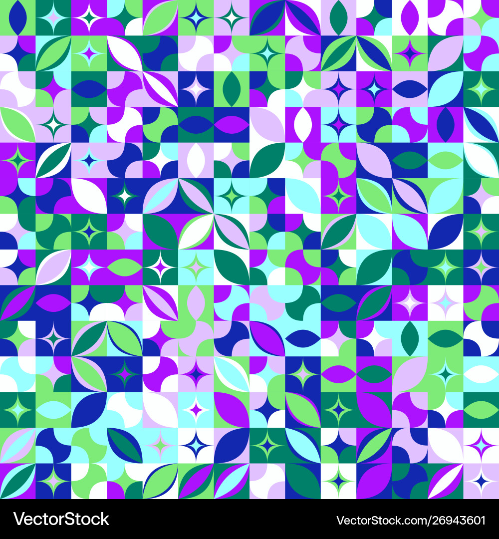 Abstract colorful geometrical mosaic pattern Abstract colorful geometrical mosaic pattern vector image