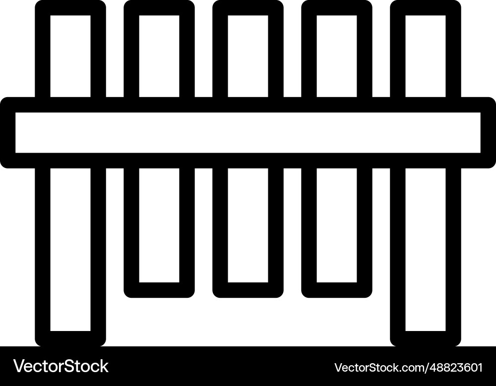 Bar code scanner icon vector image