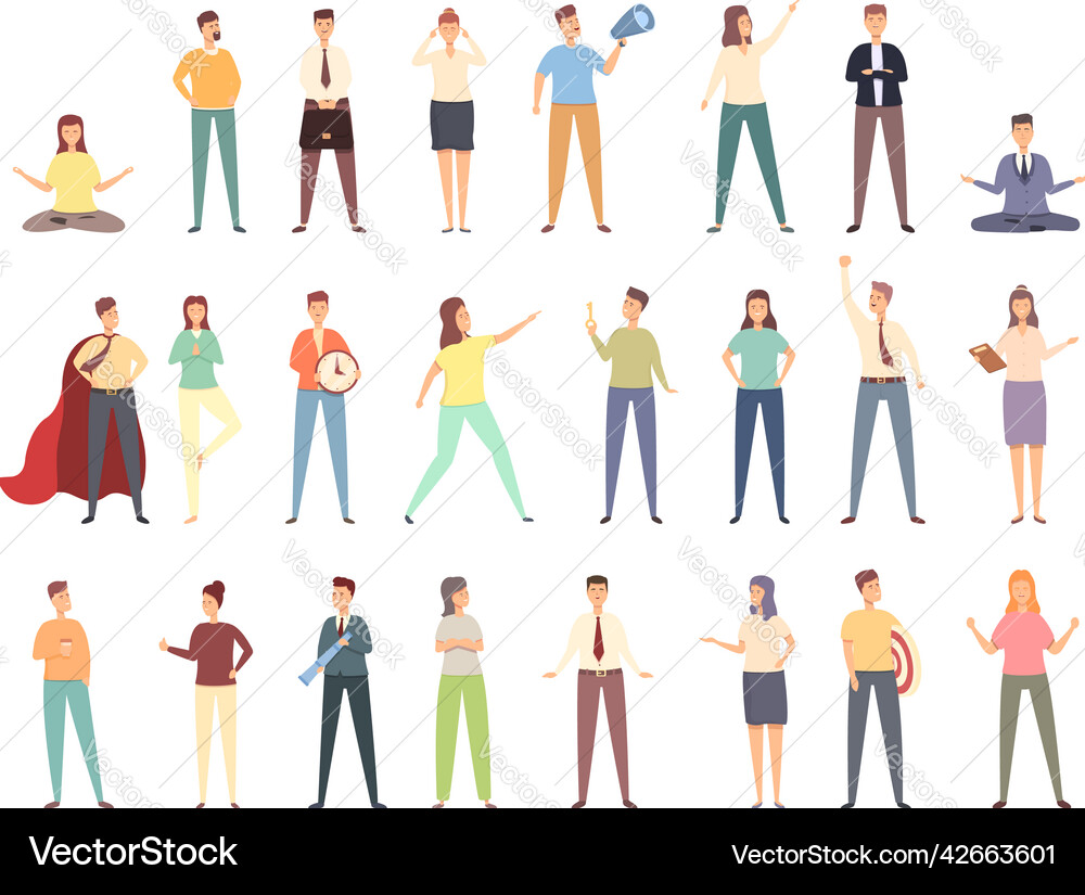 Coping Skills Icons - Mental Wellness Royalty Free Vector