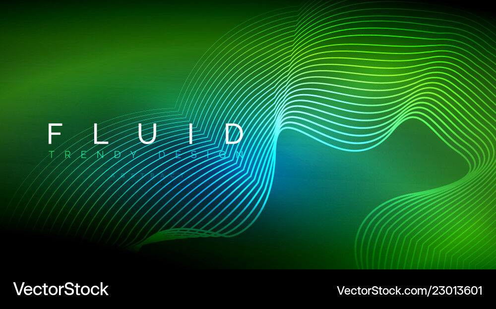Digital flowing wave particles abstract background Digital flowing wave particles abstract background Vector Image
