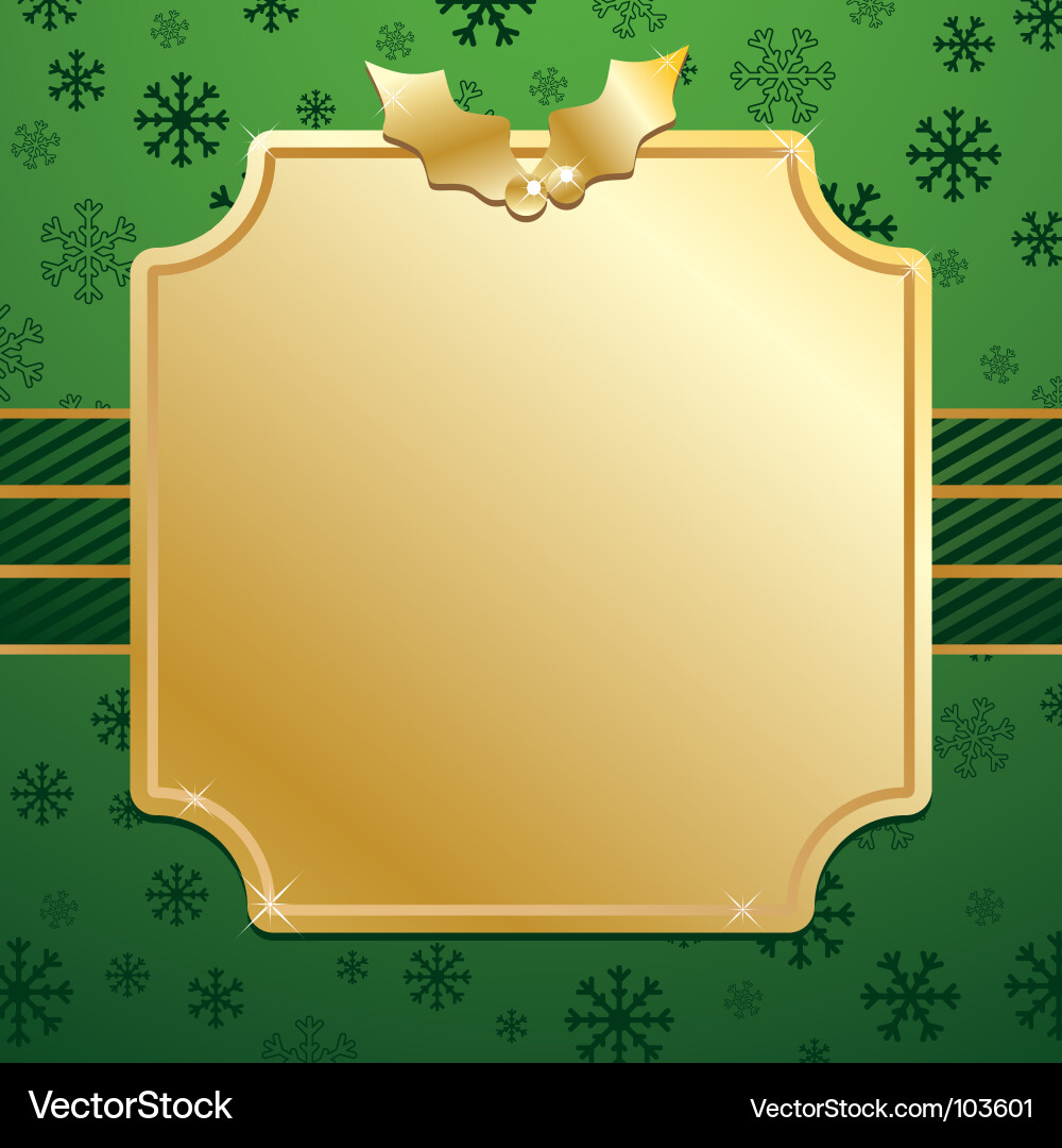 Elegant Christmas Snowflake Background Vector Image