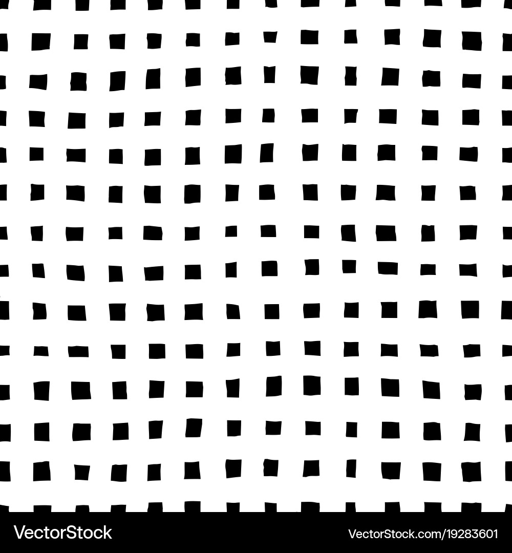 Irregular checkered pattern vector image