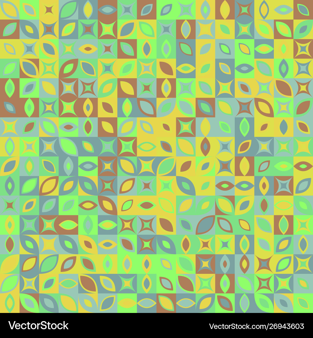 Abstract mosaic pattern background - colorful vector image