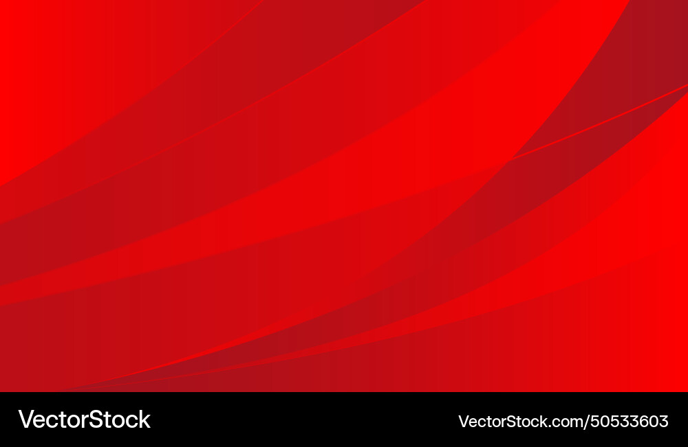 Dynamic Red Abstract Shape Background vector image