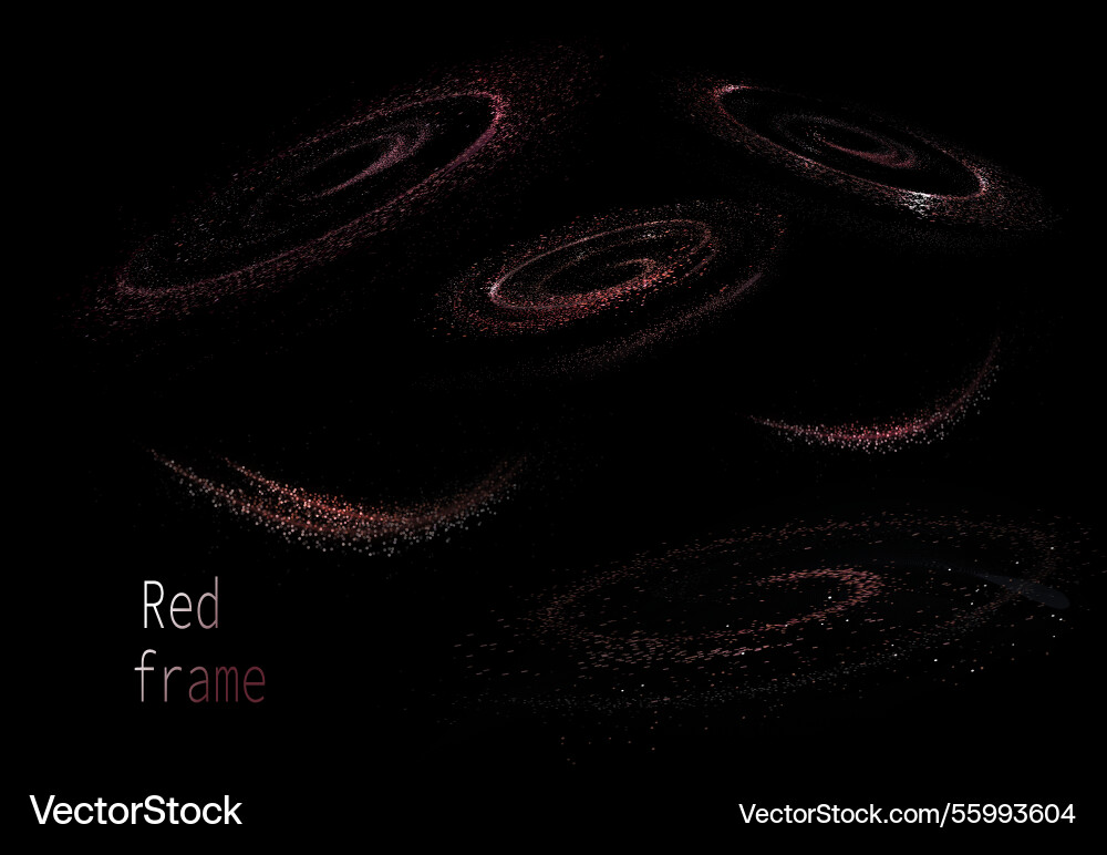 A separate design element is copper set A separate design element is copper set vector image