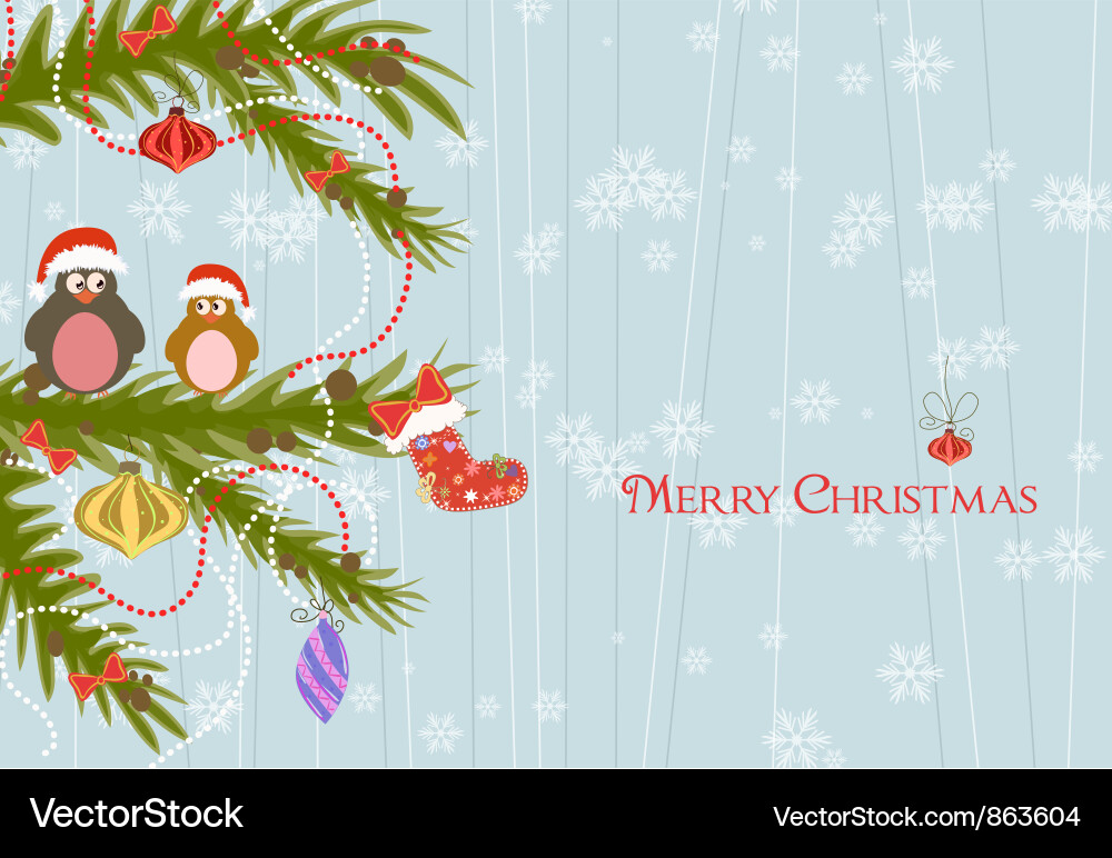 Christmas background Vector Image