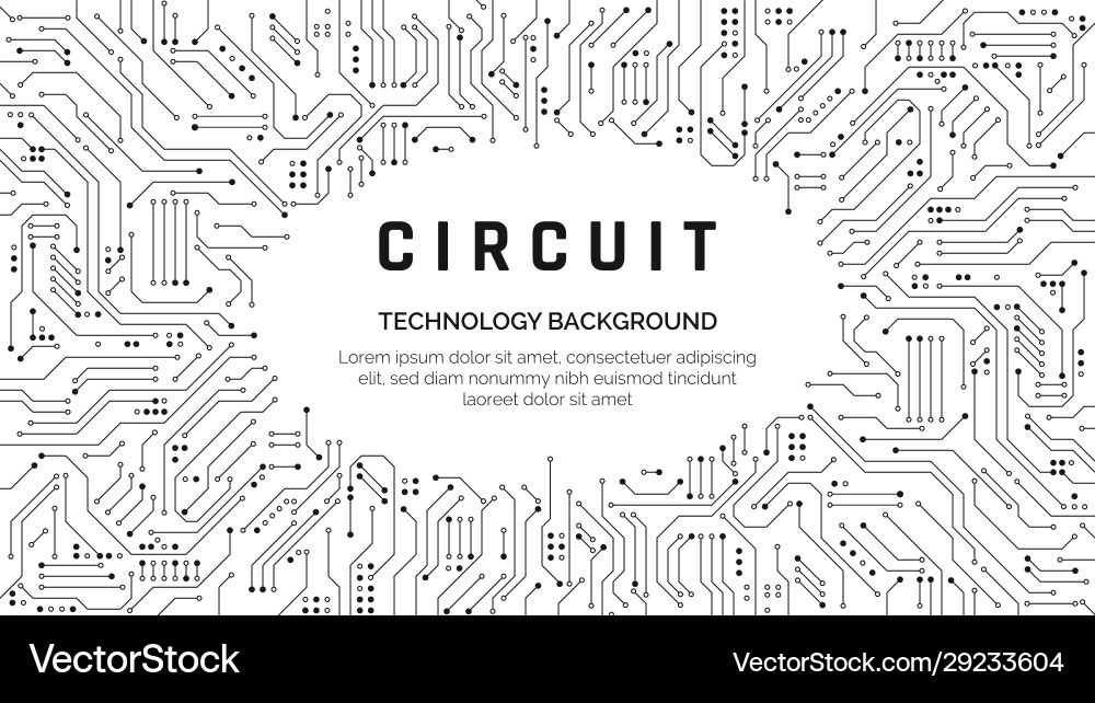 Circuit Board Abstract Texture vector image