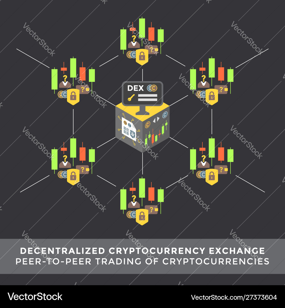Cryptocurrency blockchain technology concept – Royalty-Free Vector |  VectorStock