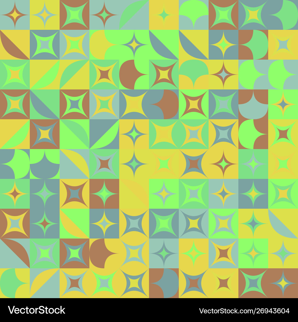 Geometrical pattern background design - colorful vector image