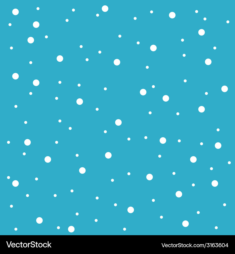 Winter Snowflake Pattern vector image