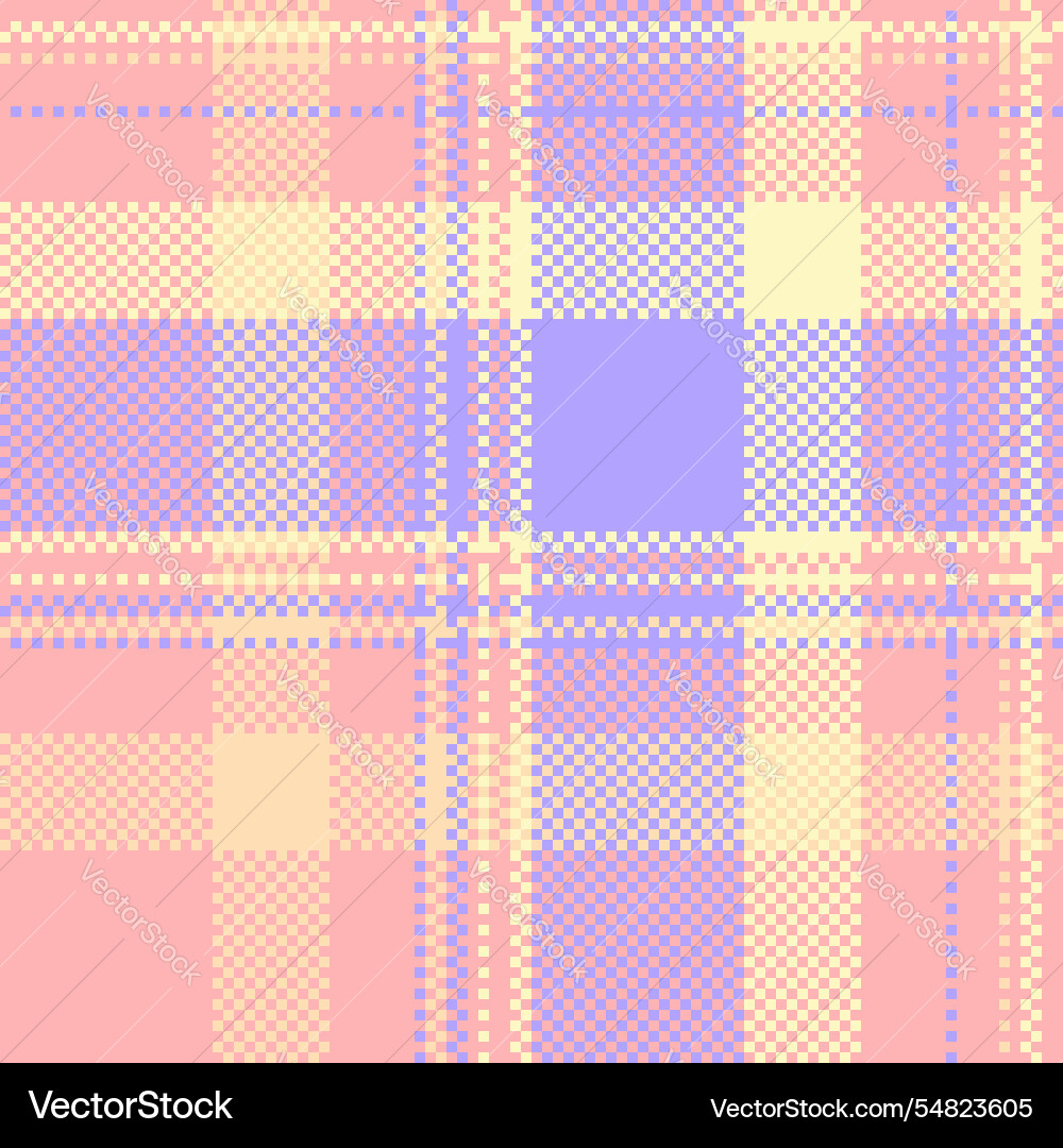Messy pattern texture tartan windowpane seamless Vector Image