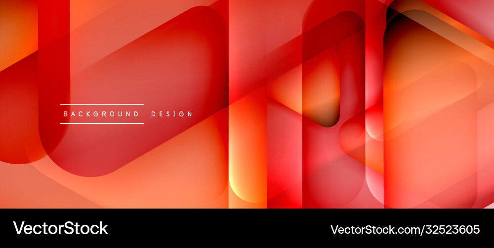 Triangle shapes geometric abstract background 3d Vector Image