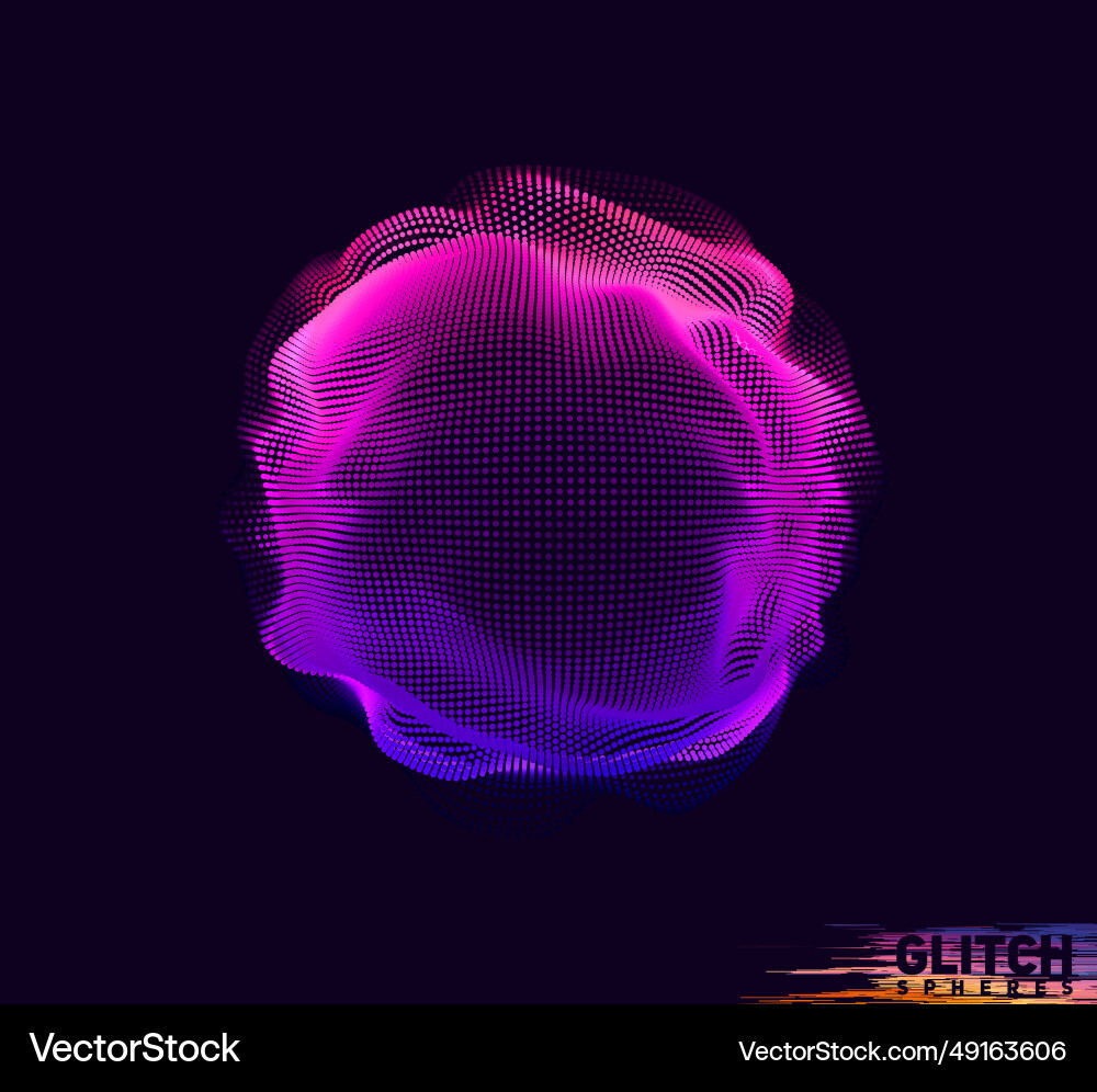 Abstract colorful mesh on dark background Abstract colorful mesh on dark background vector image