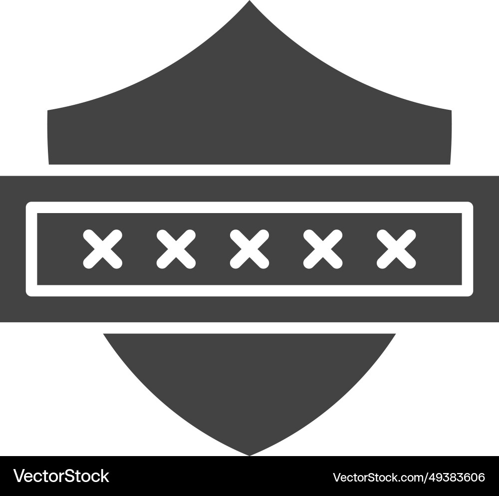 Security code icon image Vector Image