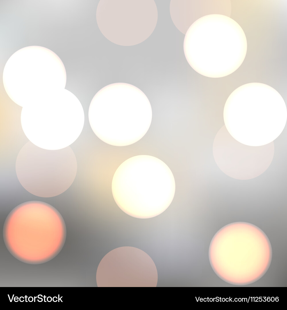 Sparkling bokeh Vector Image