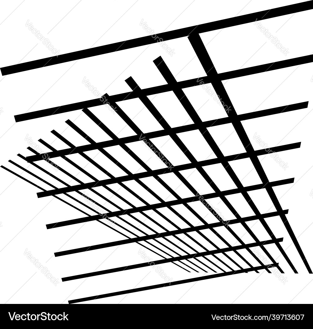 3d spatial grids meshes interlace interlocking 3d spatial grids meshes interlace interlocking vector image