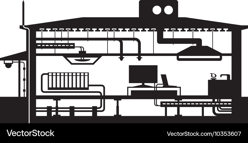 Building Systems & Installations vector image