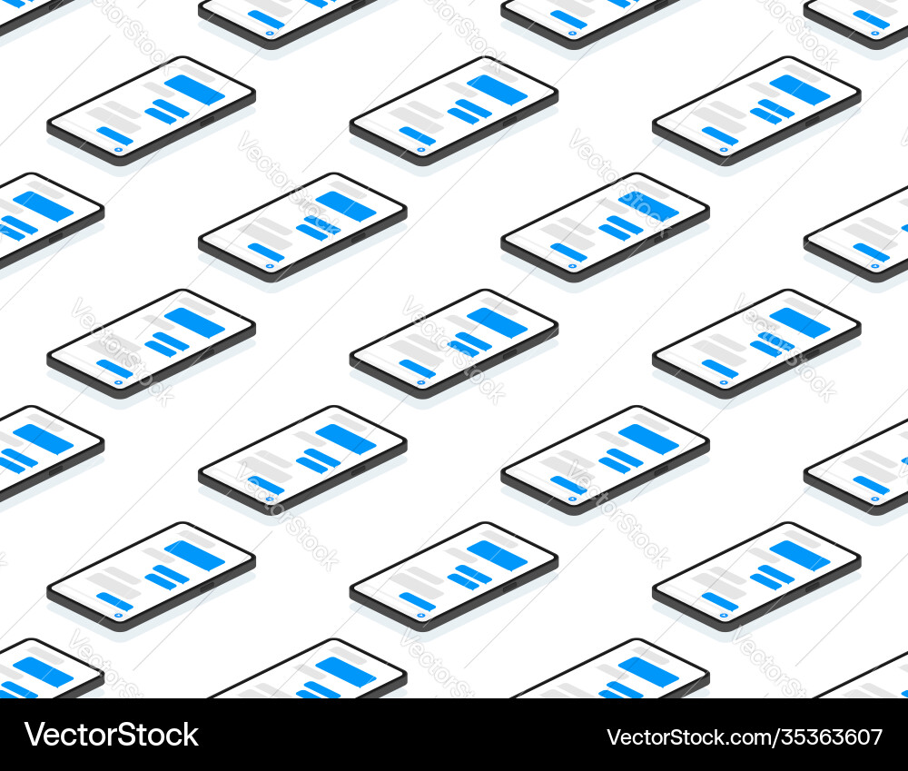 Flat messages bubbles chat interface message Flat messages bubbles chat interface message vector image