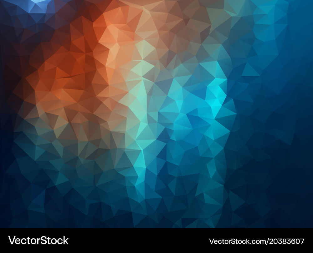 Grunge background with triangle shapes for your Vector Image