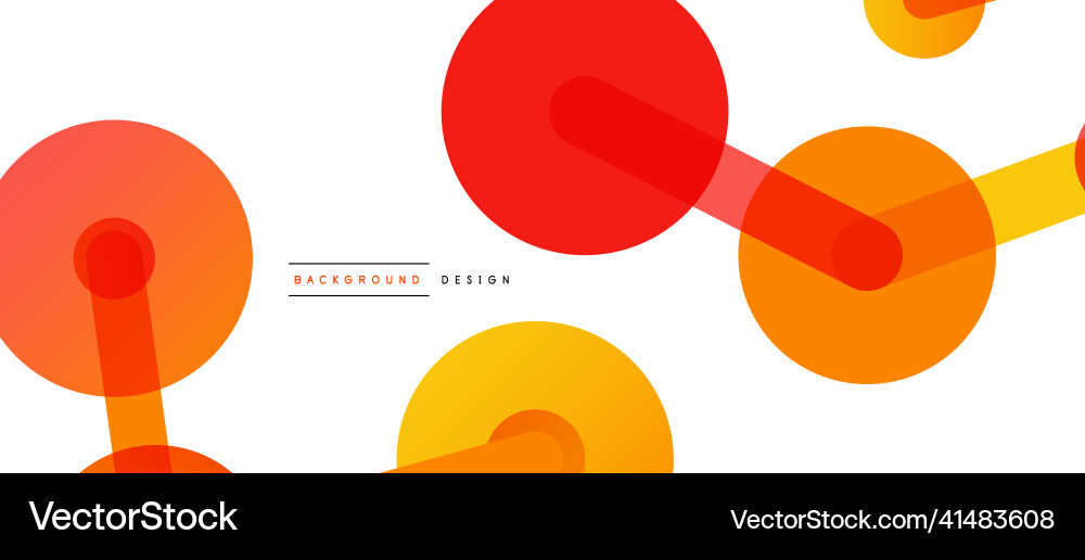 Network concept abstract background dots Vector Image