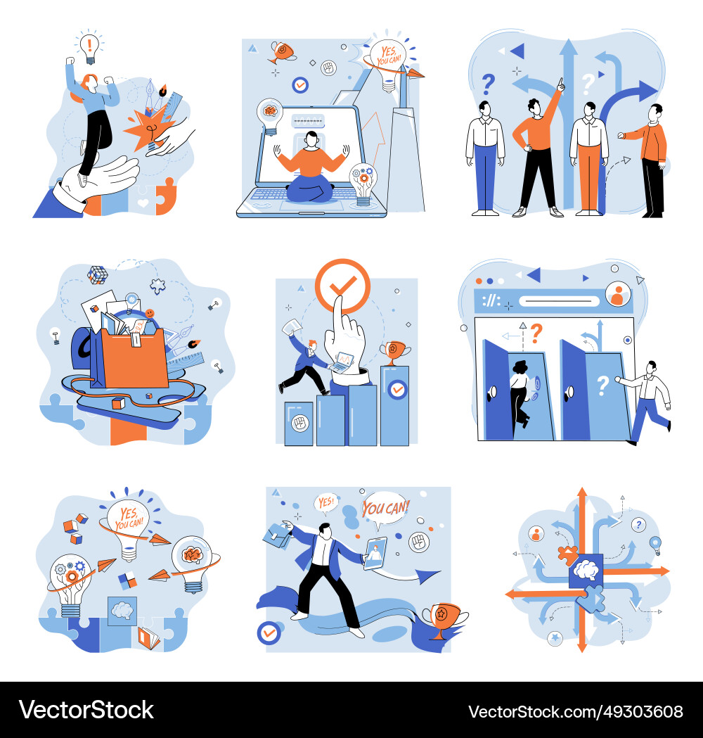 Start up turning idea into prototype requires Start up turning idea into prototype requires vector image