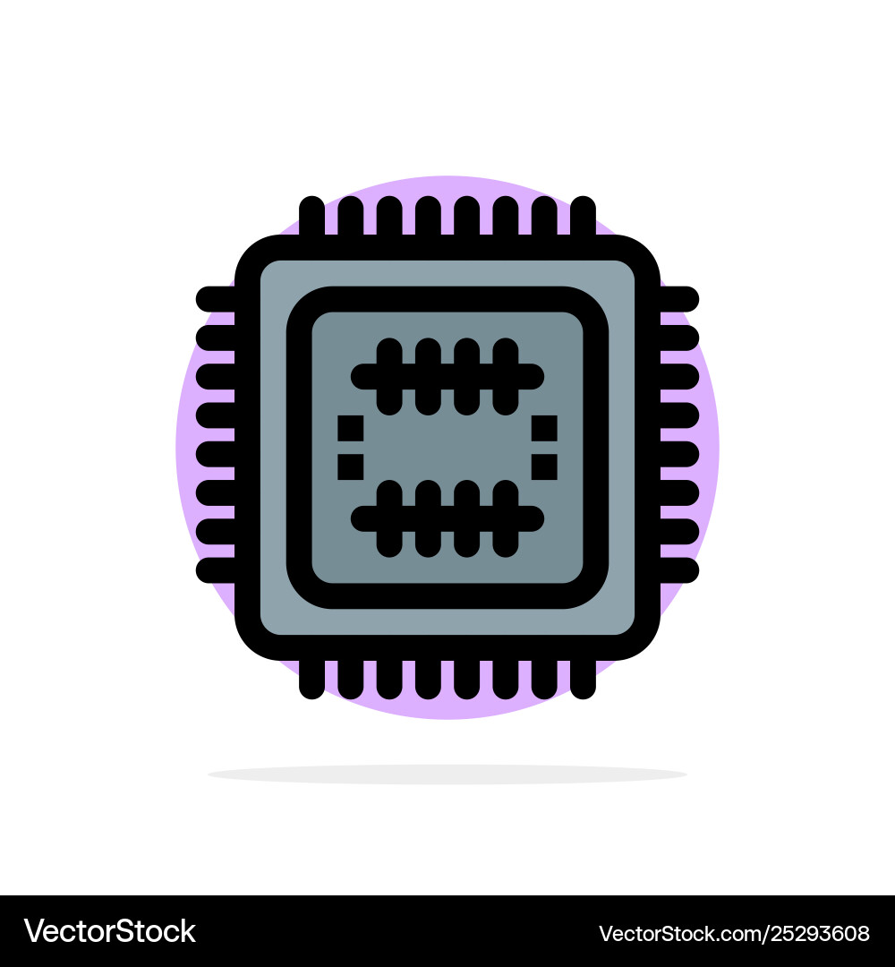 System tech technology cpu abstract circle System tech technology cpu abstract circle vector image