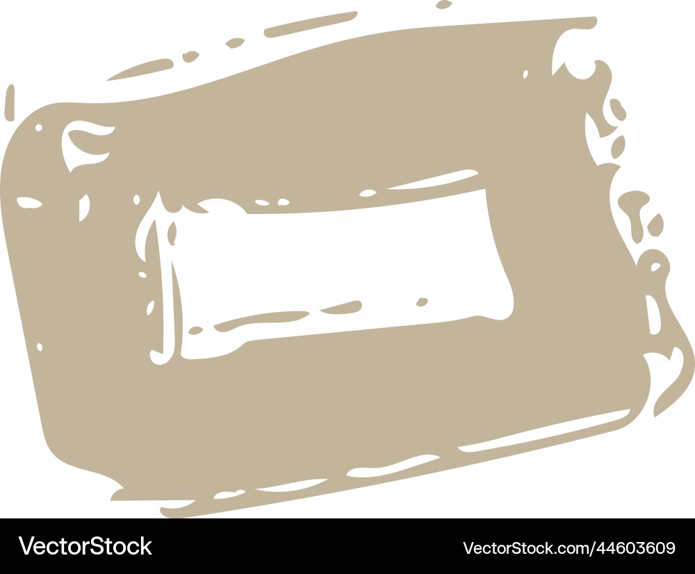 Abstract shape modern art design element Vector Image