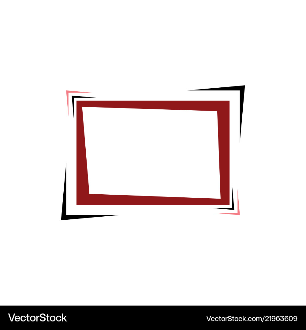 Bright frame for text or banner web design Bright frame for text or banner web design vector image