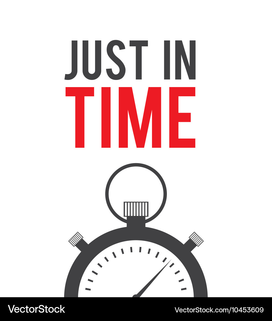 Chronometer Time Label Vector Image