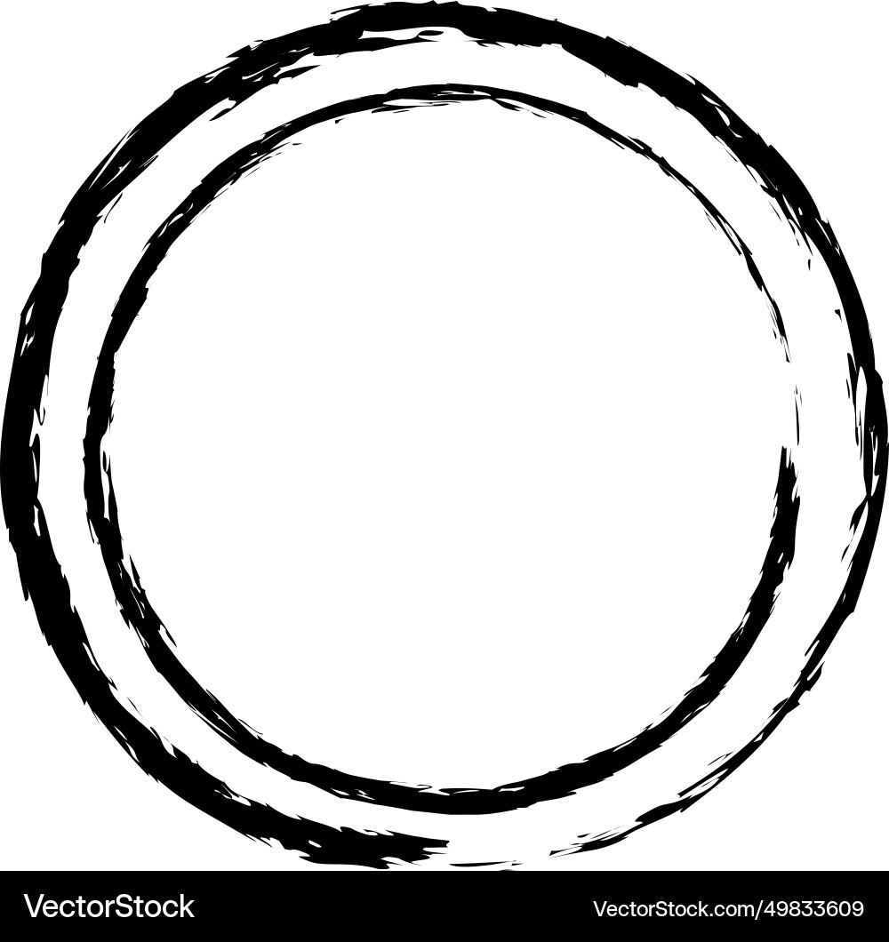 Circle frame border background shape template Circle frame border background shape template vector image