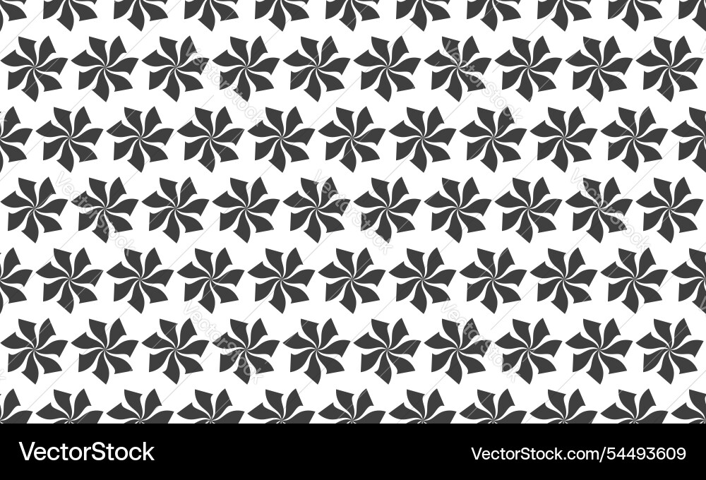 Seamless geometric pattern design abstract tech vector image