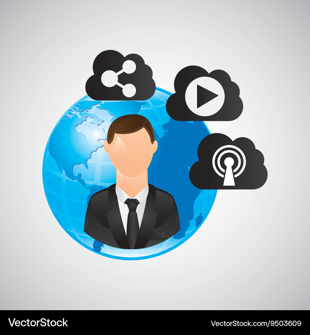 Wifi connection design vector image