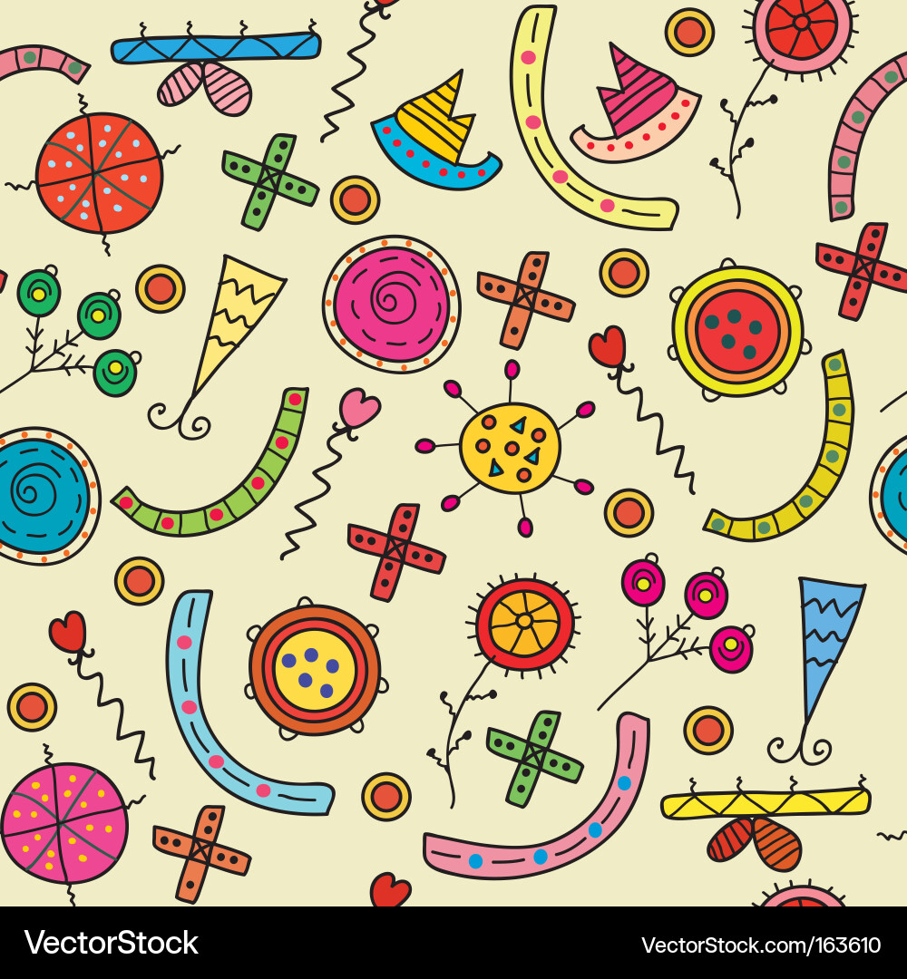 Colorful Abstract Pattern vector image